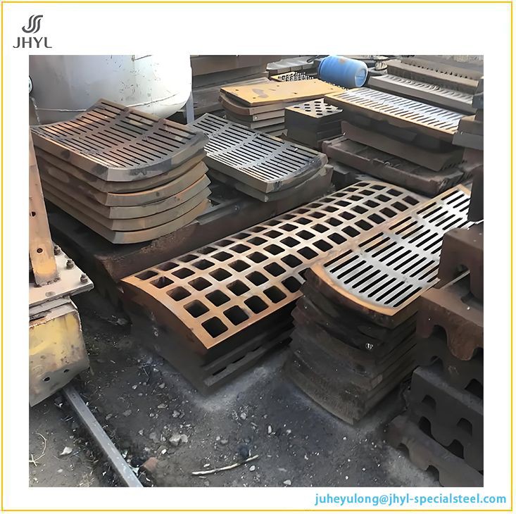 High Manganese Steel Crusher Screen Plate
