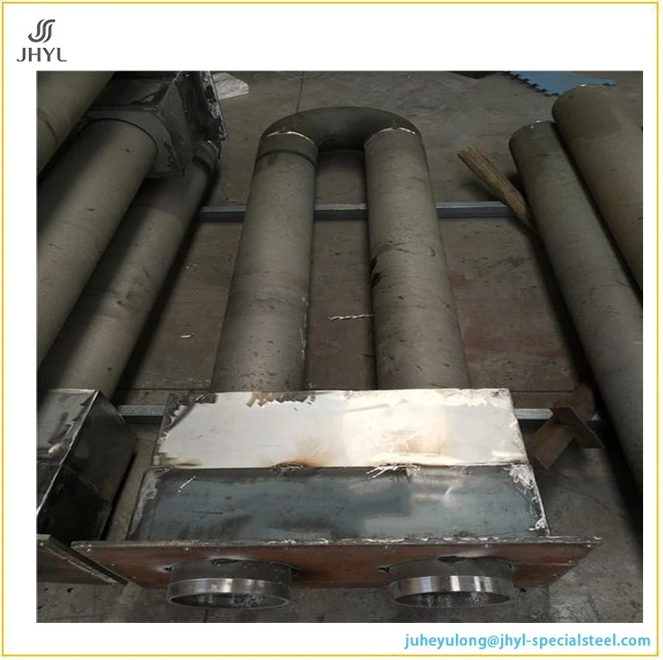 ZG40Cr25Ni20Si2 Heat-resistant Steel Radiant Tube With Bracket factory