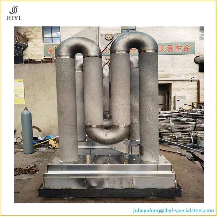 ZG40Cr25Ni20Si2 Heat-resistant Steel Radiant Tube With Bracket price
