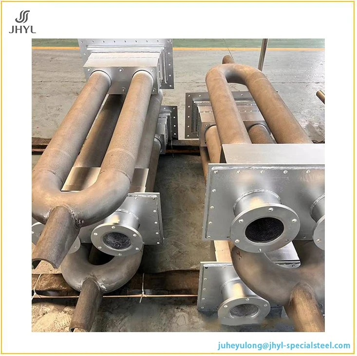 ZG40Cr25Ni20Si2 Heat-resistant Steel Radiant Tube With Bracket suppliers